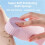 8X Magic Exfoliating Bath Sponge, Extra Soft Exfoliating Bath Sponge, Removes Dead Skin, Reusable 5