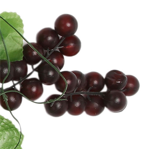 12x Artificial Grape Vine Garland Fruit for Home Garden Decoration 2