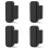 4X Tuya Wifi Door Sensor Window Entry Sensor Security Burglar Magnetic Sensor Alarm  Life for APP Remote Control 2