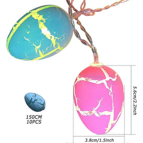 Dazzling Easter Decorative Lights, Portable & Extendable for Easy Decorating 1
