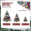 3pcs Book Tree Card Catcher Ornaments, Christmas Tree Book Theme 2