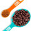 24 Pcs Plastic Measuring Cups and Spoons Set,Colored Kitchen Measure Tools, Great for Baking and Cooking(Random Color) 4