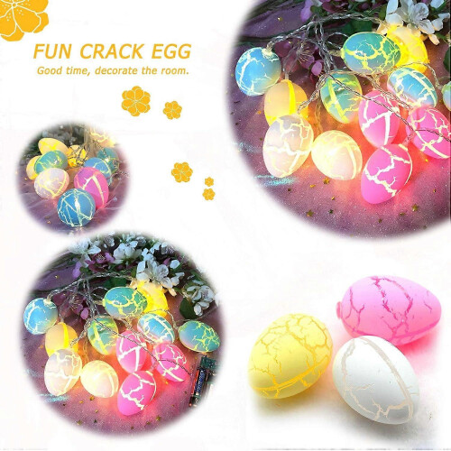 Dazzling Easter Decorative Lights, Portable & Extendable for Easy Decorating 2