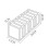 8Pcs Wardrobe Storage Organiser, Jeans Compartment Storage Box Closet, Foldable Drawer Clothes Organizer Mesh ,White 4