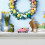 Metal Antique Easter Truck with Eggs Decor 2