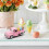 Metal Antique Easter Truck with Eggs Decor 5