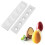 2X Chocolate Silicone Molds,  Mold, Baking for Chocolate Cake Decorating Tools, Desserts Easter Eggs 3