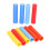 40 PeçAs de Cores Sortidas Canudos de Silicone ReutilizáVeis Pontas Capas para Canudo de AçO InoxidáVel de 0,24 Polegadas 6 mm 2