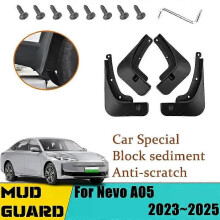 Gäller för Changan Nevo A05 PHEV 2023 2024 2025 4 st stänkskydd stänkskydd skärmskydd fram bak klaffar