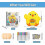 Easter Egg Decorating Kit with Spinner, DIY Egg Painting & Dyeing Machine Toy, Includes 8 Drying Slots for Creative Fun 2