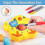 Easter Egg Decorating Kit with Spinner, DIY Egg Painting & Dyeing Machine Toy, Includes 8 Drying Slots for Creative Fun 3