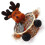 Christmas Elk Candy Storage Box - Holiday Decoration Ornament Hamper 2