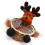 Christmas Elk Candy Storage Box - Holiday Decoration Ornament Hamper 3