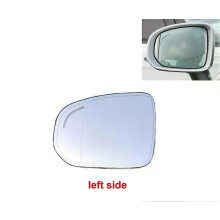 (1 Stück, linke Seite) Passend für Volvo XC60 (2018–2023), Außenspiegelglas für die Tür