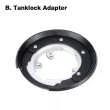 (B. Tanklock-Set) Passend für Motorrad-Tanktaschen-Gepäckstücke für BMW R1200GS/ADV, R1200R, R1200S,