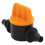 150Pcs 1/4Inch Pipe  Valve 4/7mm Hose Controller Barbed Adapter Agriculture Drip Irrigation Watering System Fitting 7