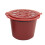 30 Pcs Reusable Refillable Coffee Capsule Filters for  with Spoon Brush Kitchen Accessories Coffee Filter Red 3