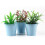 48Pcs Planter for Flowers  Buckets Metal Table Decoration (Random Color) 7