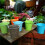 48Pcs Planter for Flowers  Buckets Metal Table Decoration (Random Color) 2