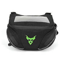 (Grünes Logo) Geeignet für: Motorrad-Windschutzscheibentasche, Lenkertasche, Tanktasche, Touchscreen-Kopfhörer,