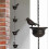 Outdoor Rain Chain Decorative Gutter Downspout, Bird Mobile Gift 60cm 4