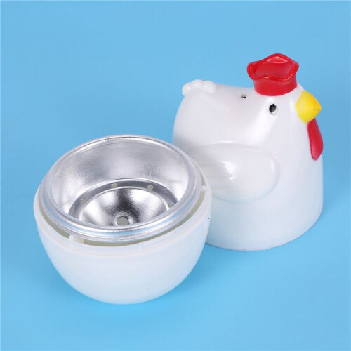 Chick-Shaped 4 Boiled Egg Steamer Steamer Pestle Microwave Egg Cooker Cooking Tools Kitchen Gadgets Accessories Tools 2