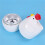 Chick-Shaped 4 Boiled Egg Steamer Steamer Pestle Microwave Egg Cooker Cooking Tools Kitchen Gadgets Accessories Tools 4