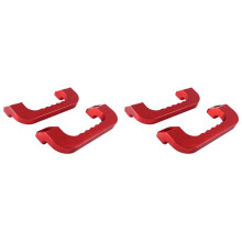 2X Puxador da Porta Do Carro Vermelho Apoio de Braço Do Carro Alça de Condução Acessórios Do Carro para Hiace 05-18