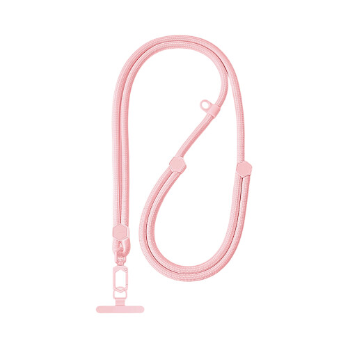 Sangle universelle de support de cou pour smartphone,-Rose clair