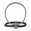 Support de poitrine portable compatible avec le-Couleur gris 1