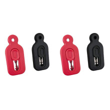 4X CreativeBread Scoring Tools Dough Bread Baking Prop Bread Surfaces Texture Cutting for Bakery Black+Red