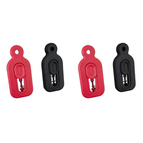 4X CreativeBread Scoring Tools Dough Bread Baking Prop Bread Surfaces Texture Cutting for Bakery Black+Red