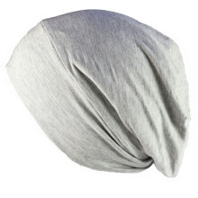 Bonnet à la mode, bonnet de pull facile d'entretien-Gris clair