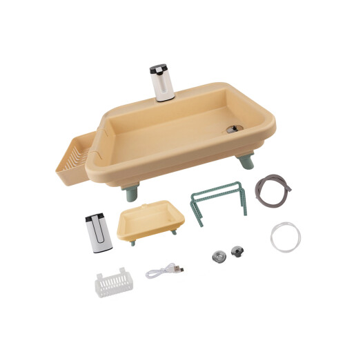 Baignoire de lavage légère avec pompes à-Table extérieure