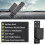 Door Barricade Brackets,8 Pack Drop Open Bar Holder for Home Security, 2X4 Bar Brackets Prevent Unauthorized Entry 4