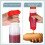 9X 16 Oz Inverted Plastic Squeeze Bottles, Refillable Tip Large Valve Dispenser Condiment Squeeze Bottle 6