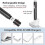 Rechargeable Green Laser-Pointer Long Range, TV LED LCD Strong Laser 2
