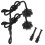 2 Sets Parcel Shelf String Car Boot Rear Strings Hook Clips and Rear Trunk Parcel Shelf String Hanging Rope Car Accessories Replacement 2