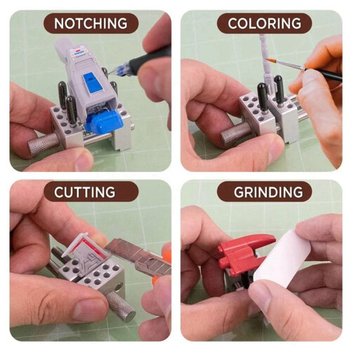 DIY  Multi-Purpose Jig Adjustable Vise Jig for Model Building and Bench Model Building Hobby Tools
