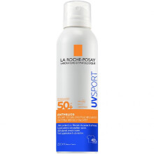 La Roche-Posay Anthelios UVSport Invisible Refresh Sunscreen Spray SPF 50+, 200ml Body Sun Protection, Water Resistant, Non-Greasy