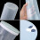 4 Pcs 2L Tall Clear Spaghetti Pasta Storage Container with Adjustable Lid,Multi-Purpose Plastic Kitchen Food Storage Jar 3