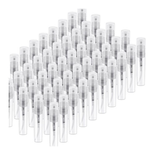 Atomizzatore Monouso per Profumo da 400 Pezzi, Flacone Spray nel Plastica Trasparente Flacone Spray Portatile per Profumo - 3Ml 2