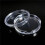 20 Pcs Small Round Transparent Plastic Coin Capsules Box 38mm 2