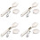 4X USB Charging Measuring Spoon Gram Scales Electronic Digital Gramera Dimensional Weighing 2