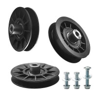 Rasenmäherzubehör 532194326V-Nut-Umlenkrolle und 532194327 Flachumlenkrolle