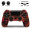 Capa de silicone para comando PS4, compatível com comando DualShock 4, com 2 capas para analógicos, proteção antiderrapa 3