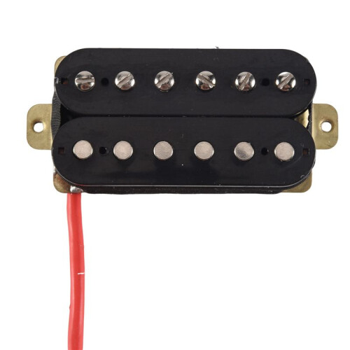 5X Elgitarr Humbucker Pickups Bridge Alnico V Pickup Svart 2