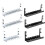 Adjustable Under Desk Cable Management Tray-White 40 to 78cm 3