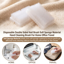 Soft Sponge Nail Brush for Home & Travel (50 chars)