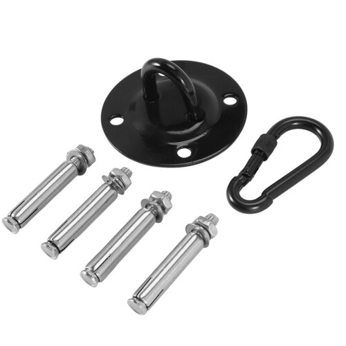 2X Ceiling Hook Hanging Chair,400KG Ceiling Hook,360  Rotatable Bracket,Swing Hook  for Ceiling,Hammock,Punching Bag 1